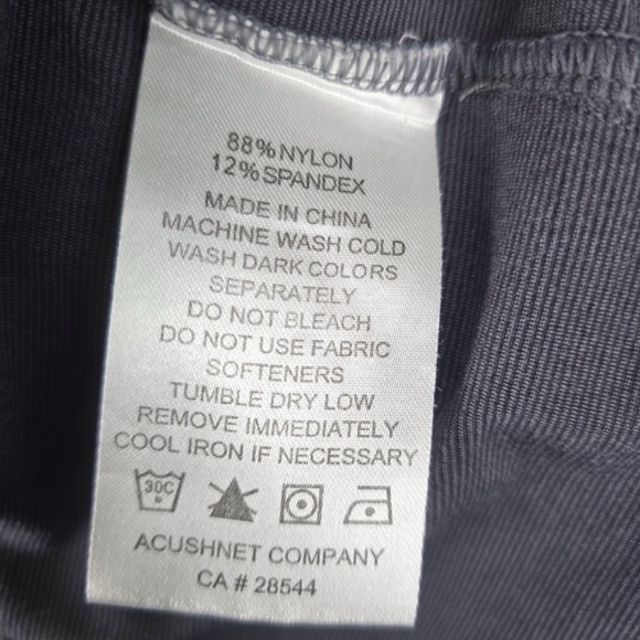 FootJoy Men's XL Gray Micro Stripe Audi Oklahoma City Quarter-Zip Golf Pullover. - Picture 8 of 10